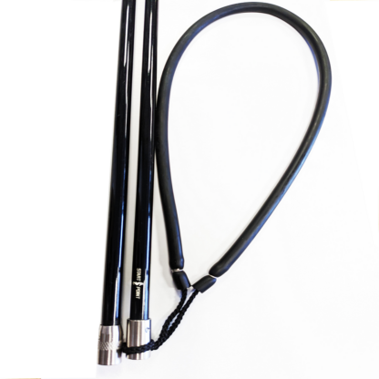 Black Pole Spear with Black rubber sling