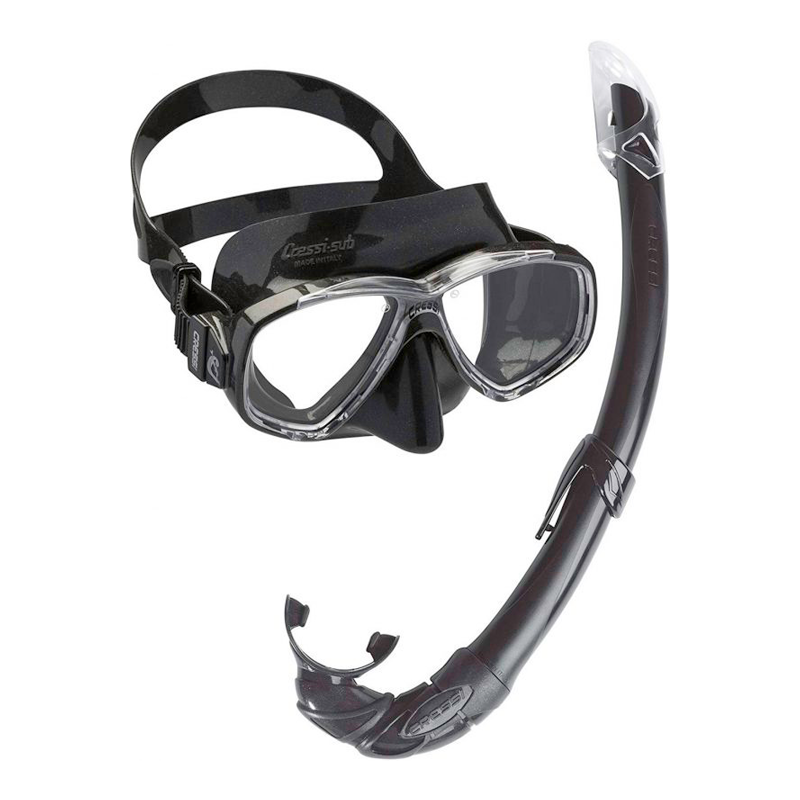 Cressi Perla Mask & Mexico Snorkel Package