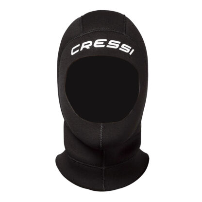 Cressi Solo 3mm Black Unisex Hood front