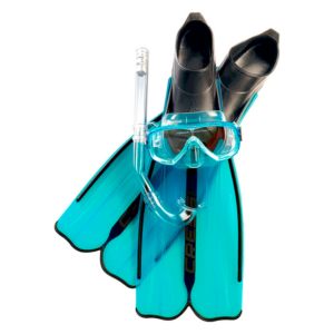 mask snorkel and fin set