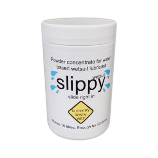Slippy wetsuit lube tub